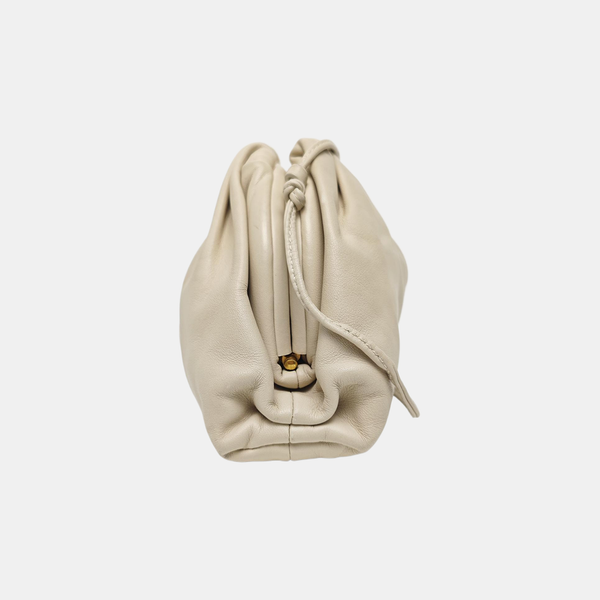 The Pouch Mini Calfskin Beige