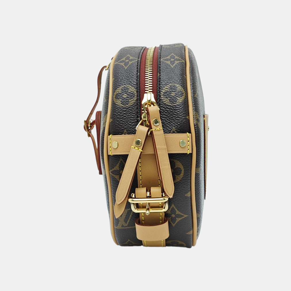 BOITE CHAPEAU MM Monogram Coated Canvas Brown