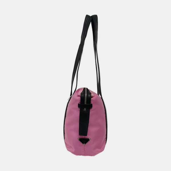 Nylon Tote Bag Pink