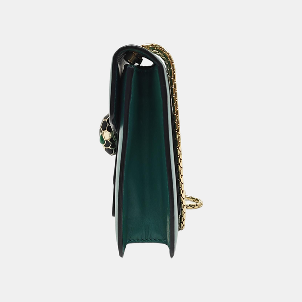 SERPENTI FOREVER Small Calfskin Green