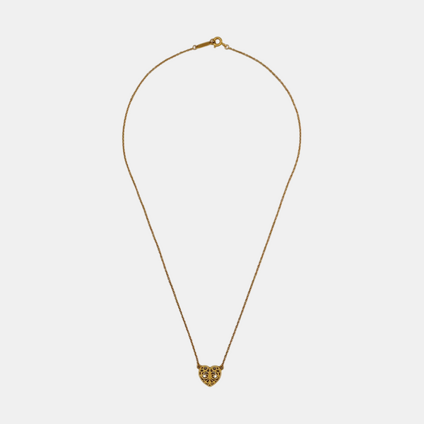 Tiffany Hearts 18k Gold Necklace