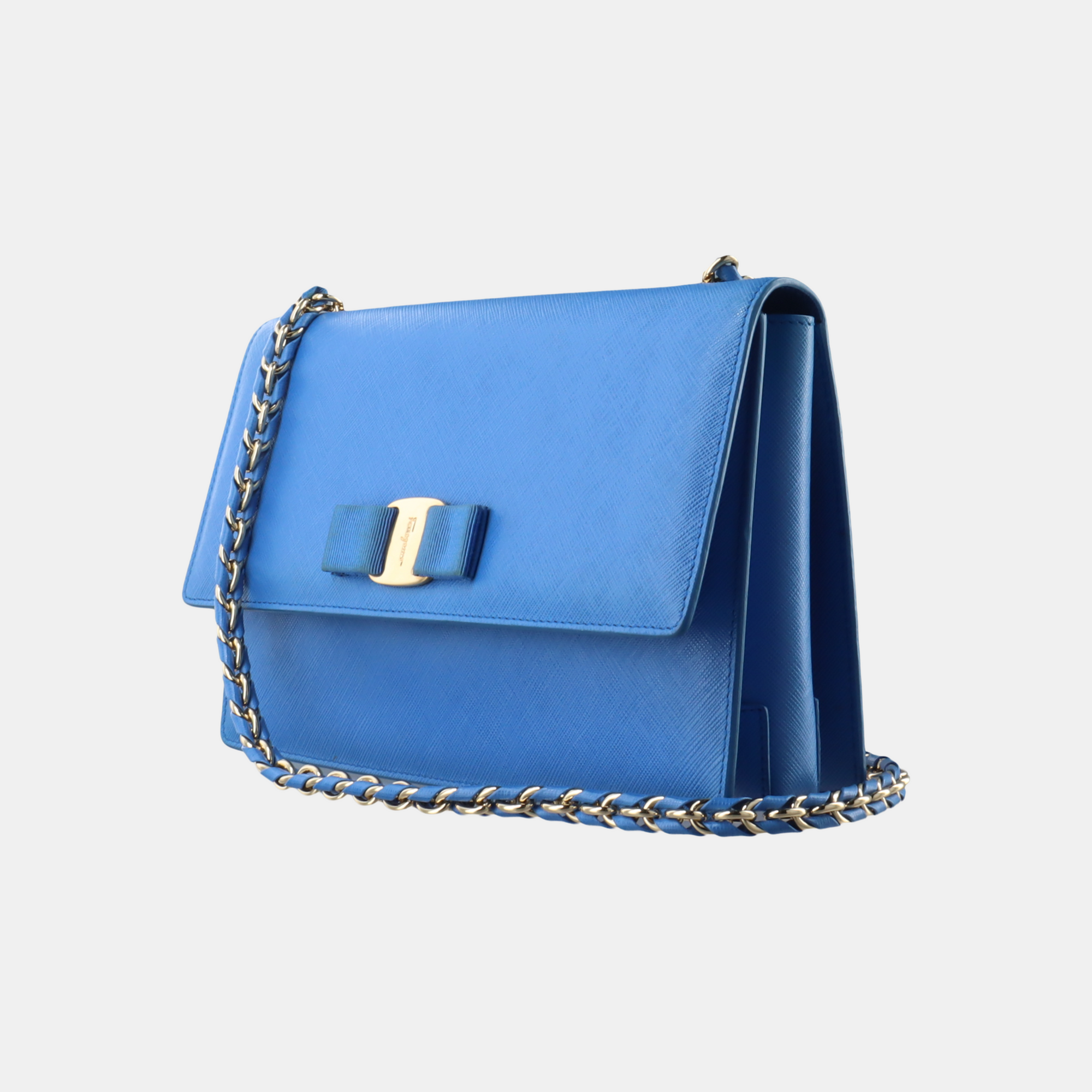 Ginny Calfskin Blue