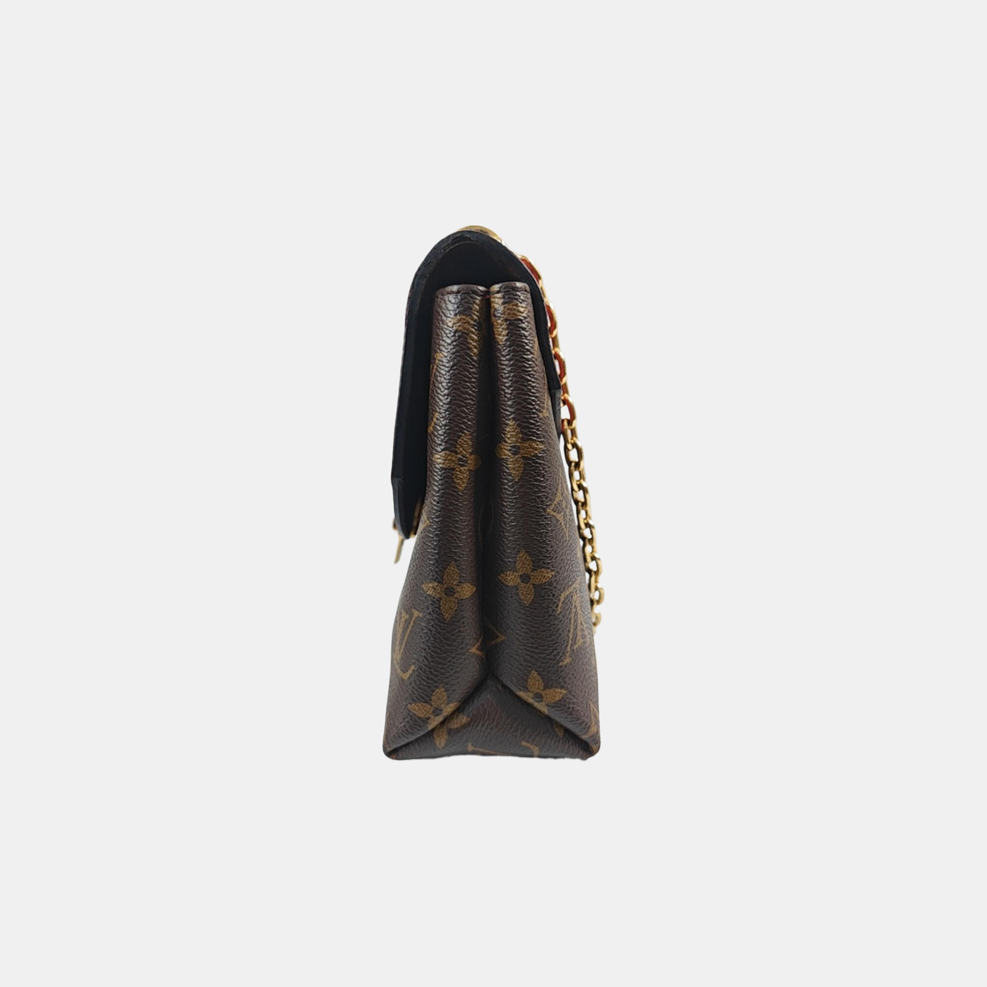SAINT PLACIDE Monogram Coated Canvas Brown