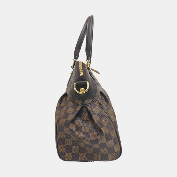TREVI PM Damier Ebene Coated Canvas Brown