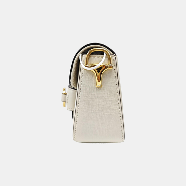 Horsebit 1955 Mini Calfskin White