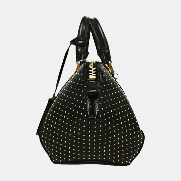 Calfskin Shoulder Bag Black