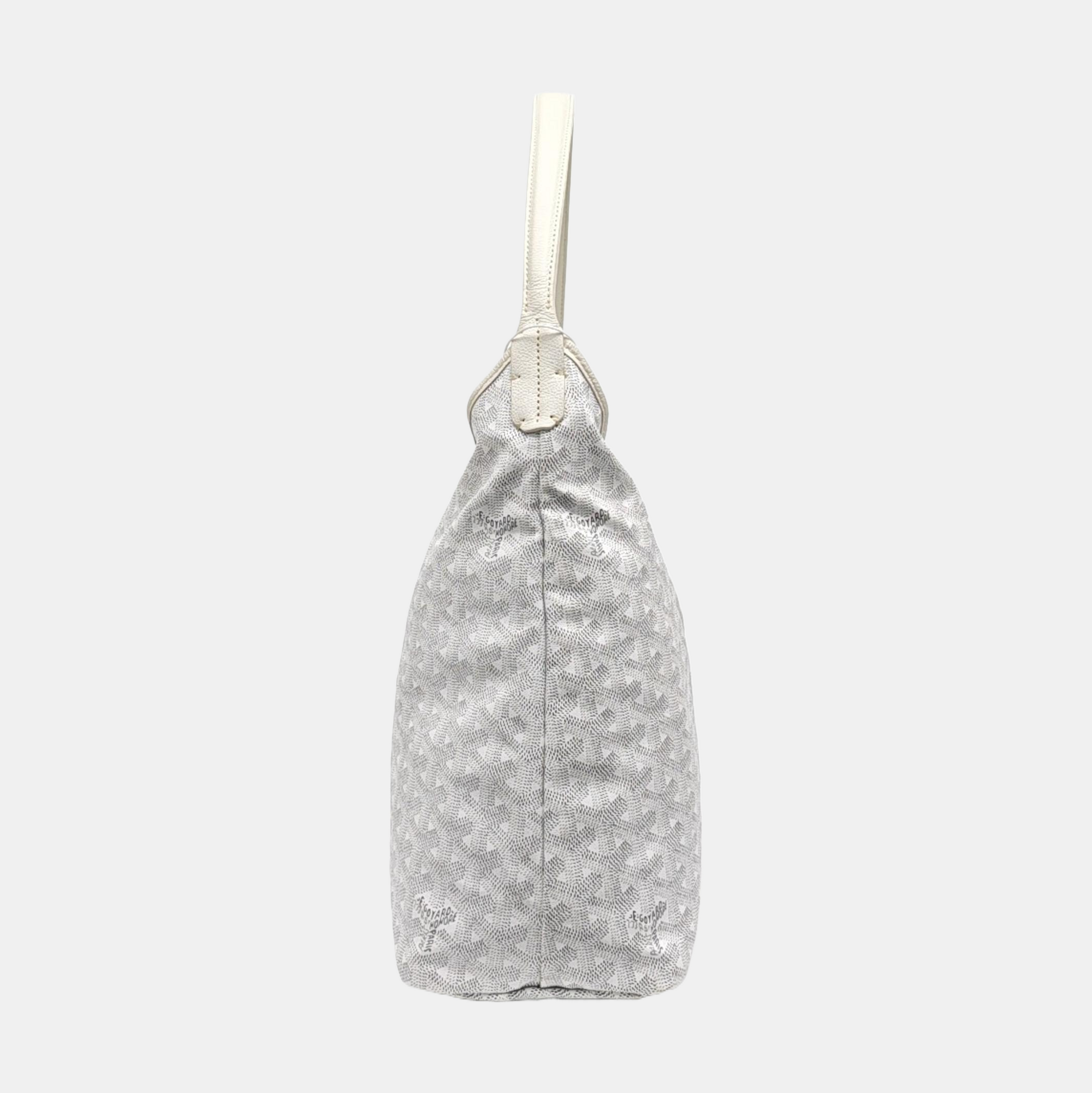 Hobo Coated Canvas White