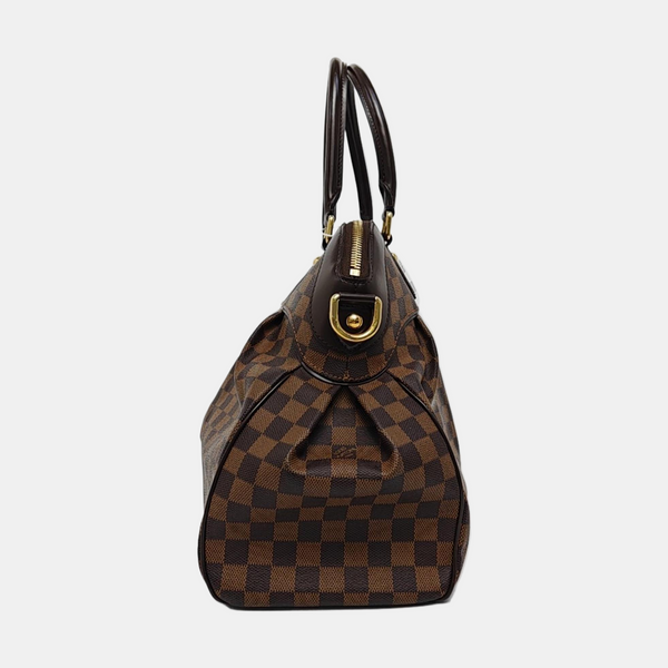 TREVI GM Damier Ebene Coated Canvas Brown