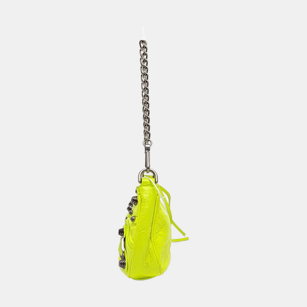 Le Cagole Mini Calfskin Green