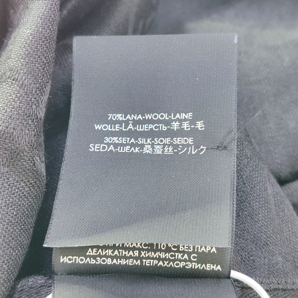 Wool Scarf Black