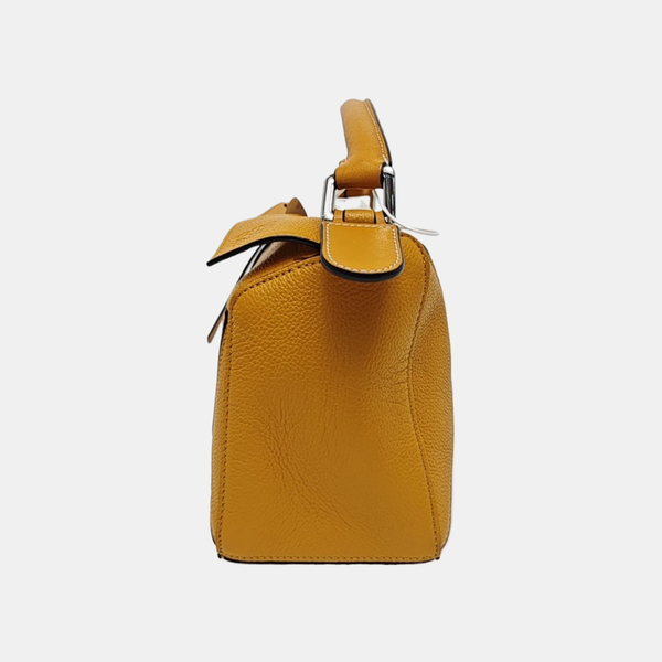 Puzzle Small Calfskin Yellow