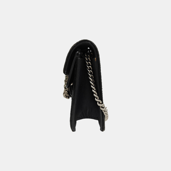 Dionysus Super Mini Suede Black