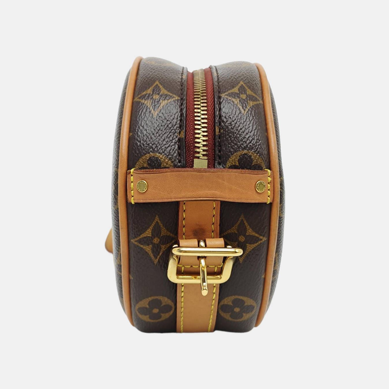 BOITE CHAPEAU PM Monogram Coated Canvas Brown