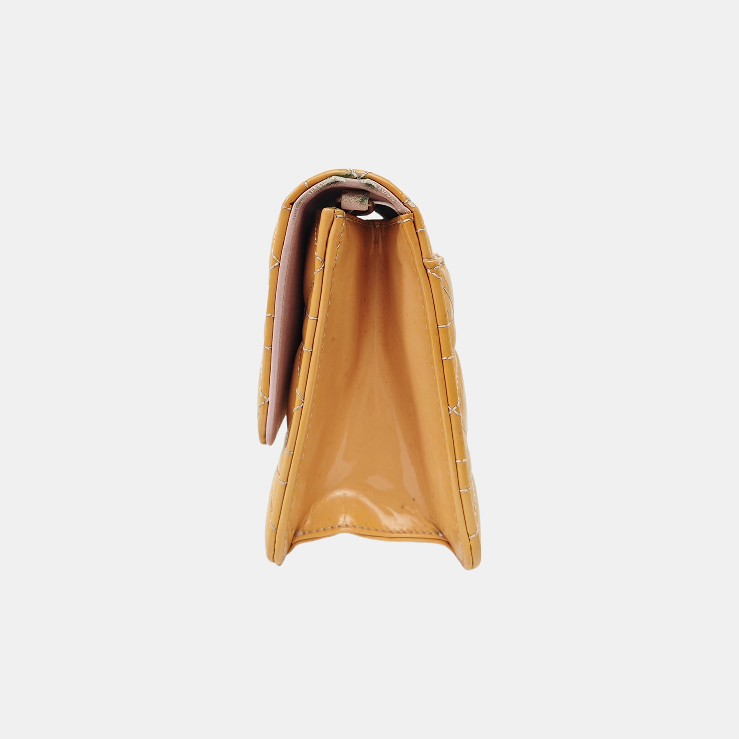 Rendez-Vous Cannage Patent Leather Yellow