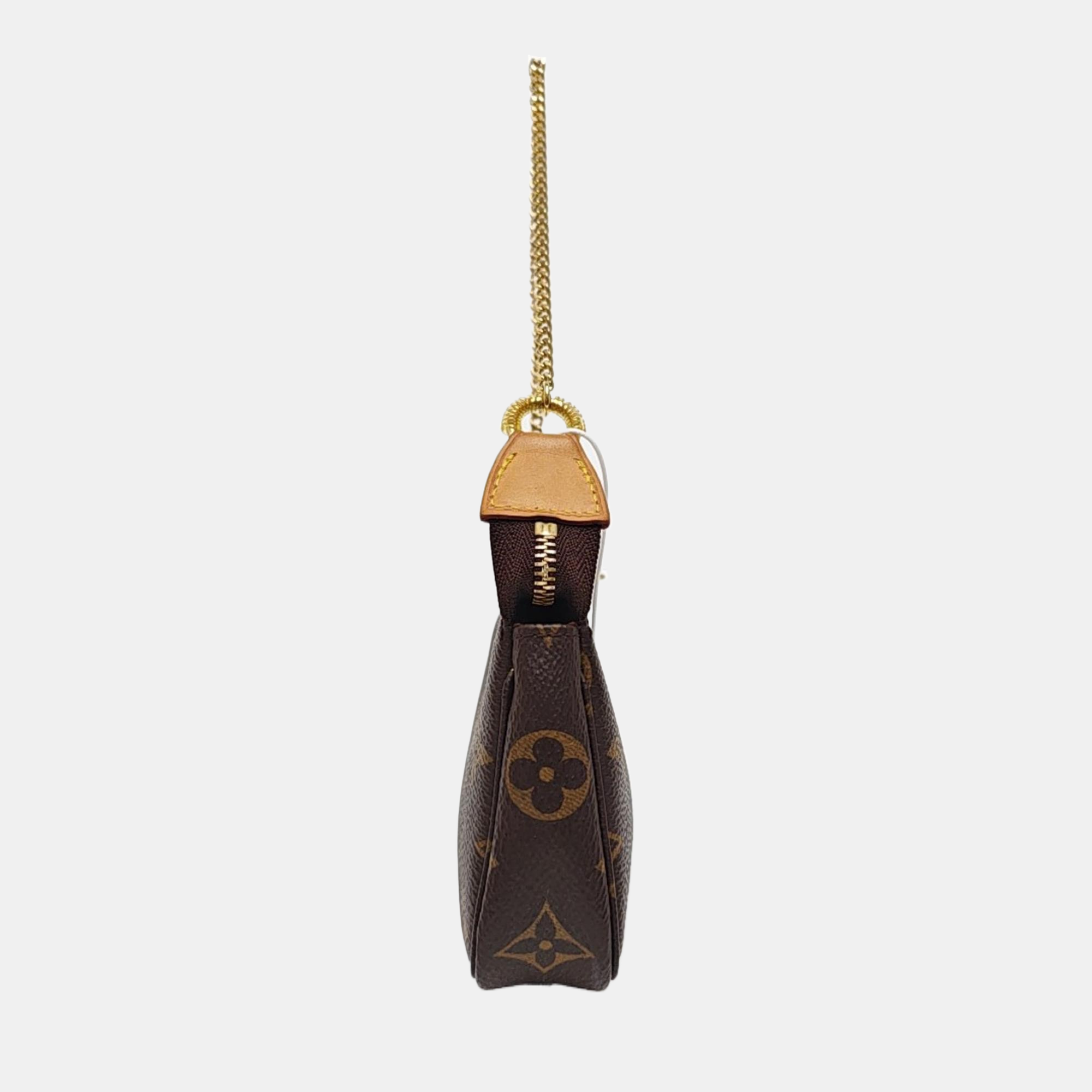 ACCESSOIRES Mini Monogram Coated Canvas Brown