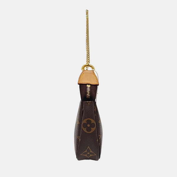 ACCESSOIRES Mini Monogram Coated Canvas Brown
