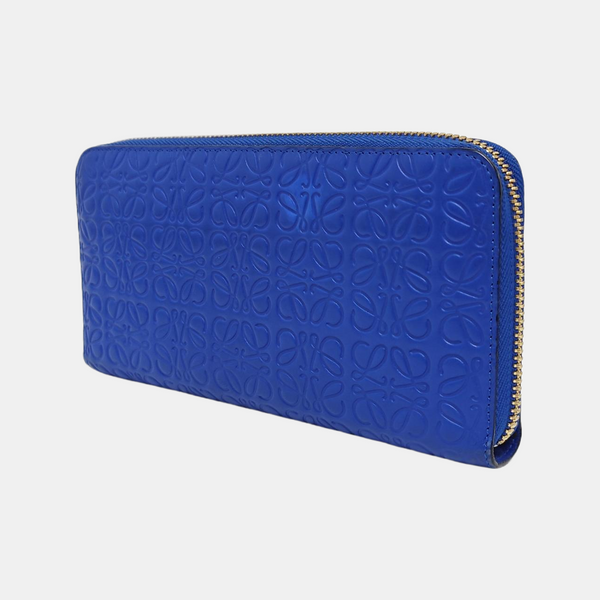 Calfskin Wallet Blue