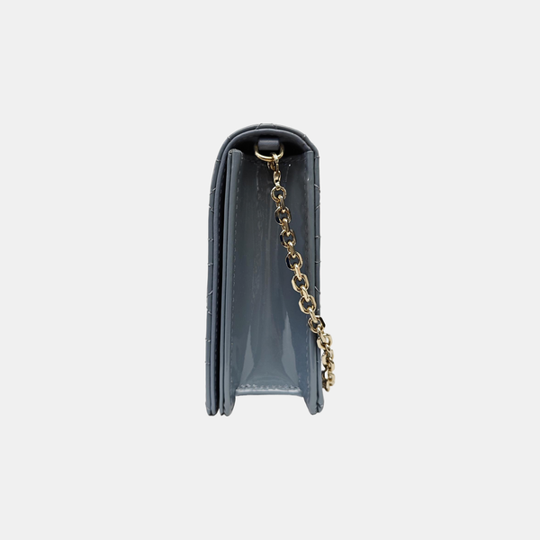 Lady Dior Small Cannage Calfskin Blue