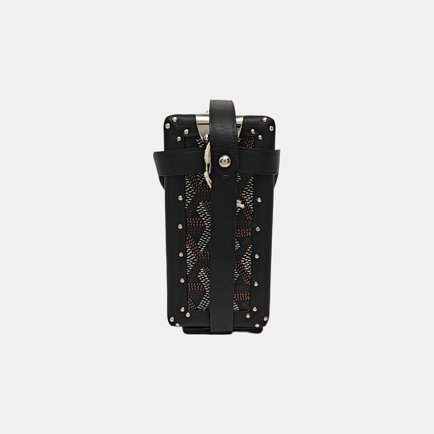 Minaudière Coated Canvas Black