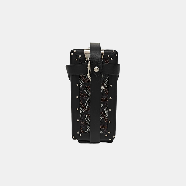 Minaudière Coated Canvas Black