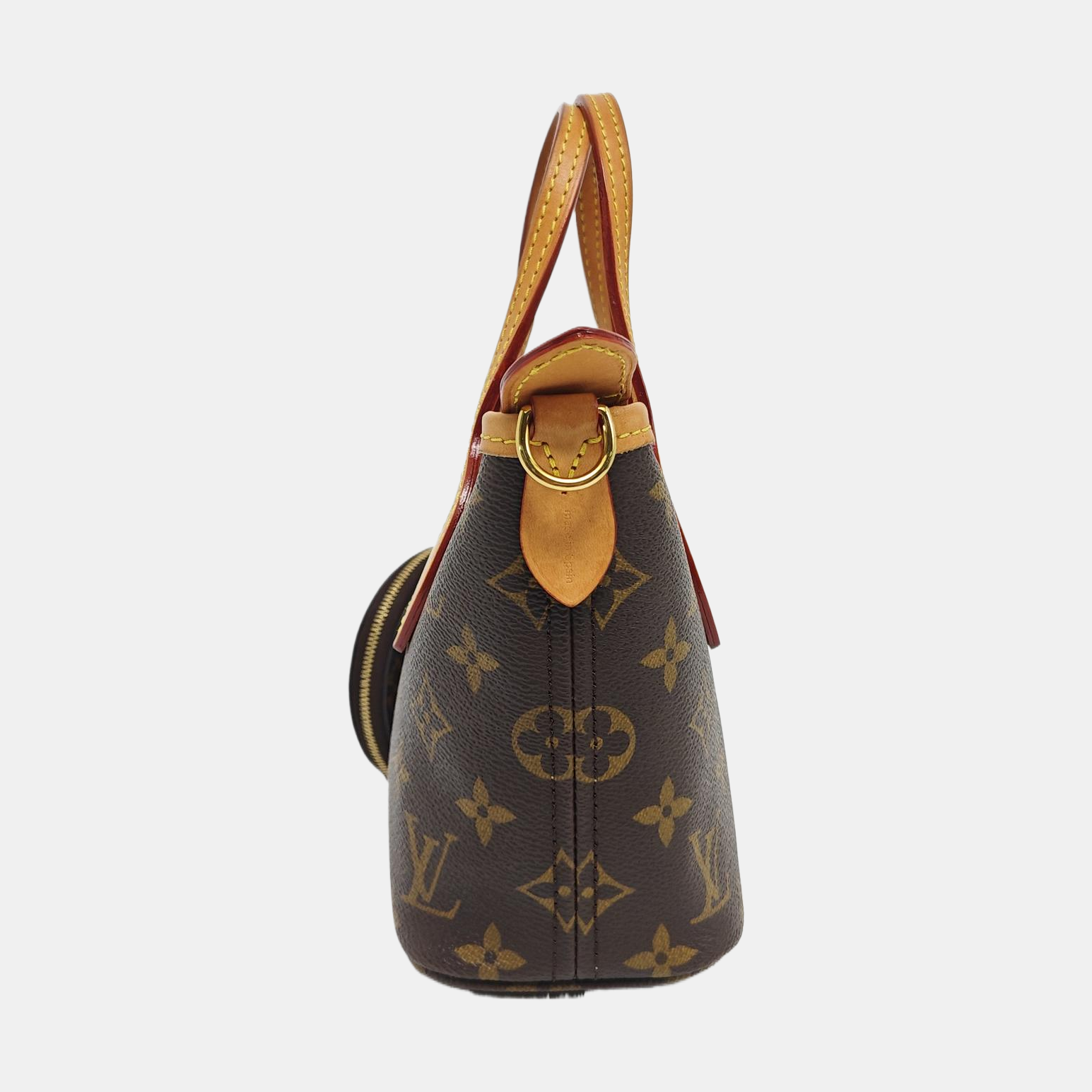 NEVERFULL BB Monogram Coated Canvas Brown