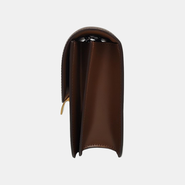 CLASSIC BOX Small Calfskin Brown