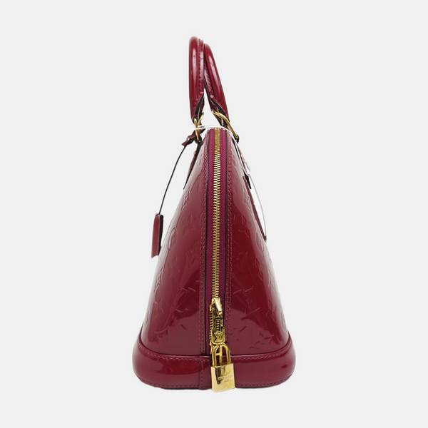 ALMA PM Patent Leather Red