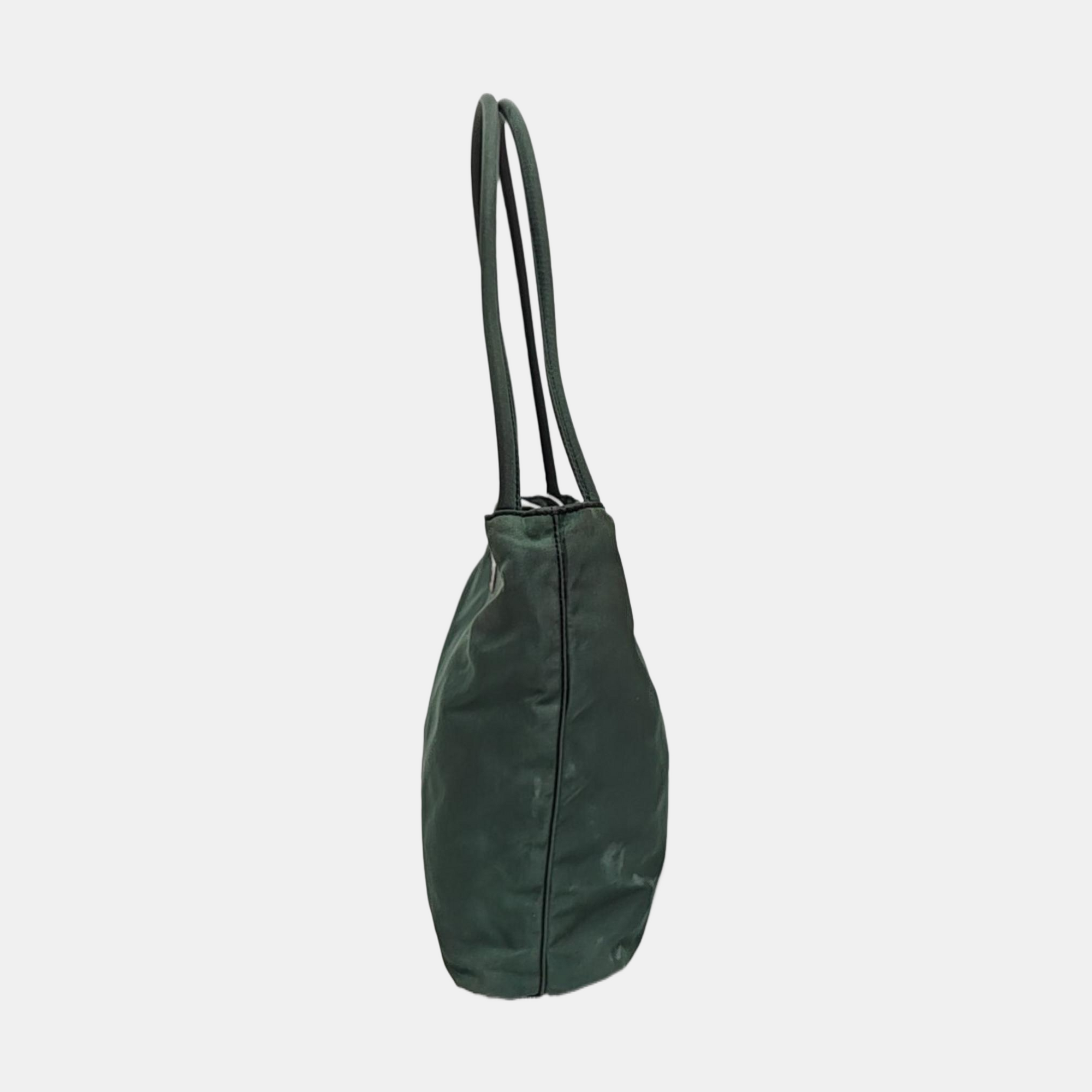 Nylon Tote Bag Green