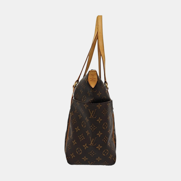 TOTALLY MM Monogram Coated Canvas Brown