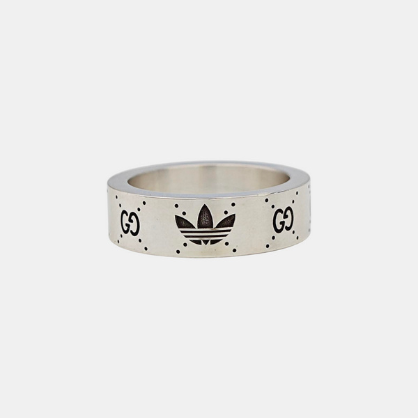 Adidas X Gucci 925 Sterling Silver Ring HK 13