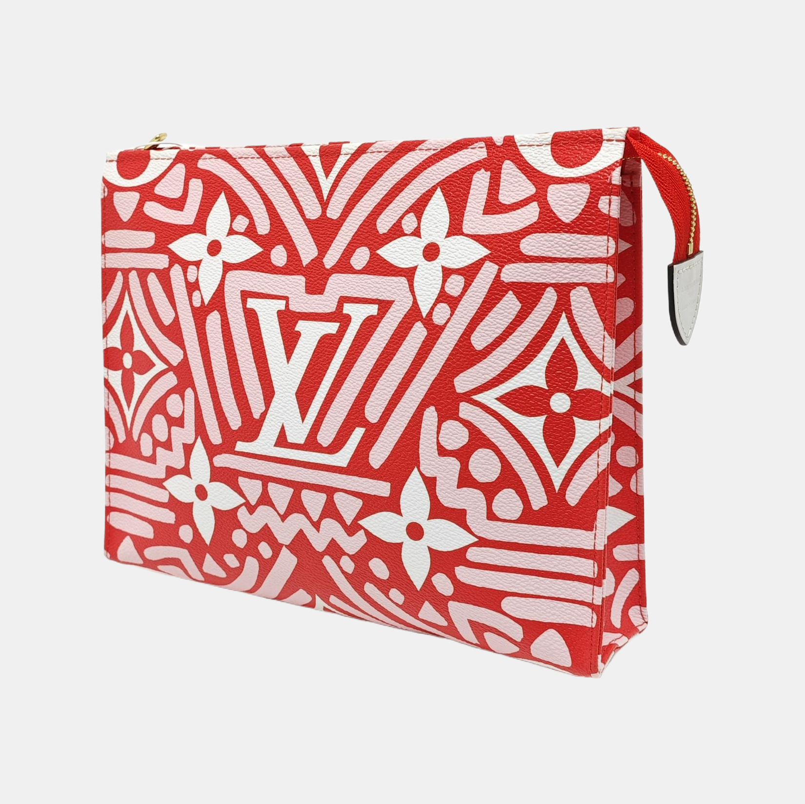 TOILET POCKET 26 Coated Canvas Red