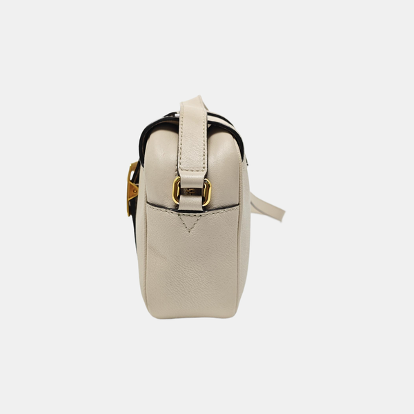 Buckle Calfskin Beige