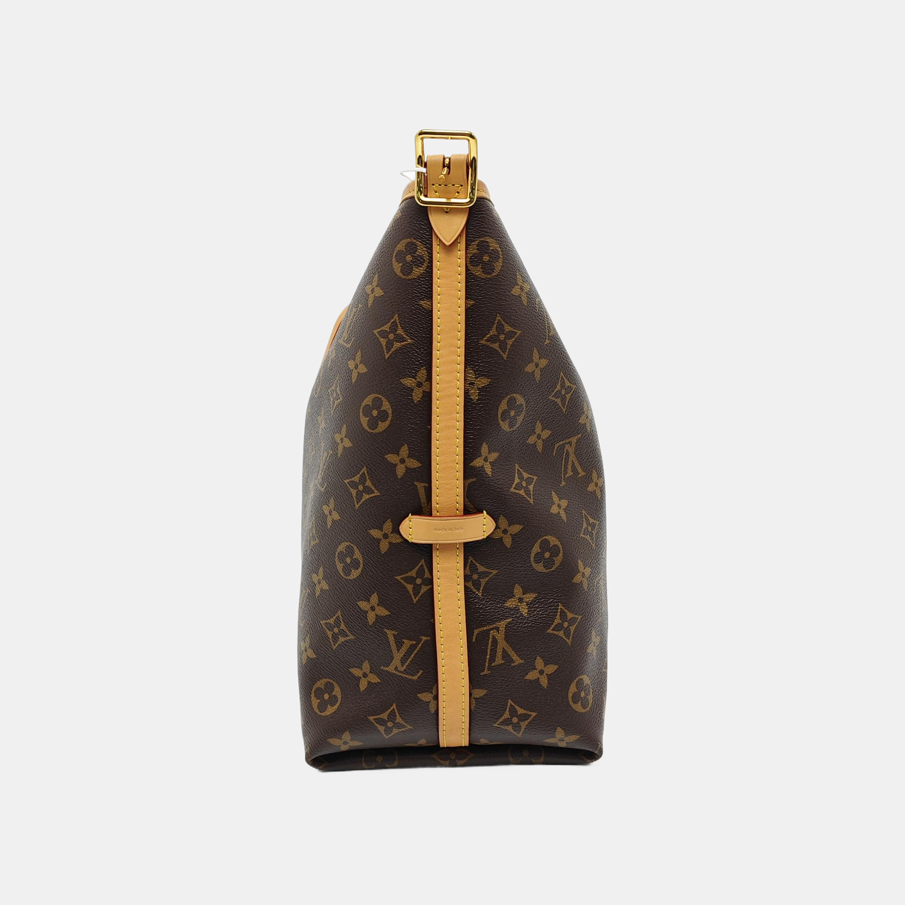 CARRYALL MM Monogram Coated Canvas Brown