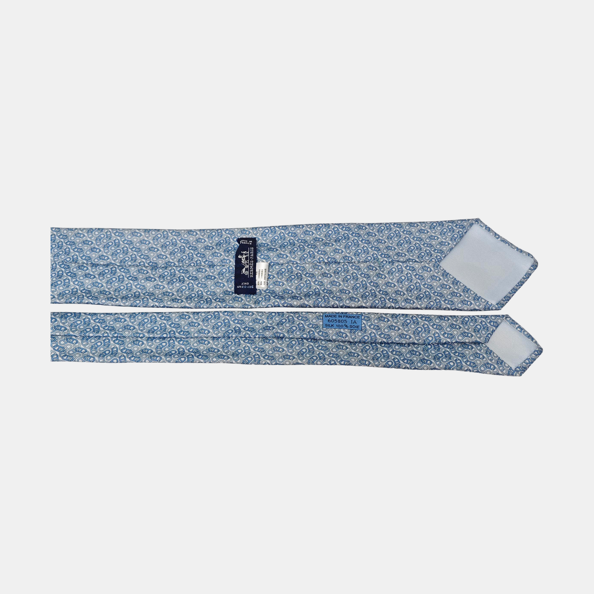Mulberry Silk Tie Blue