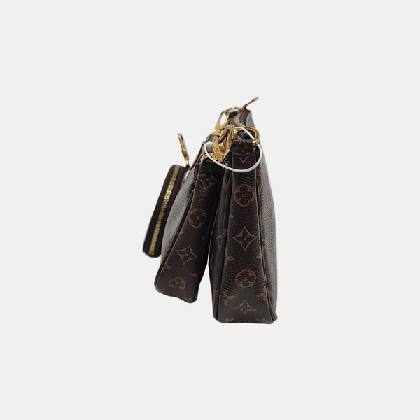 MULTI Monogram Coated Canvas Brown