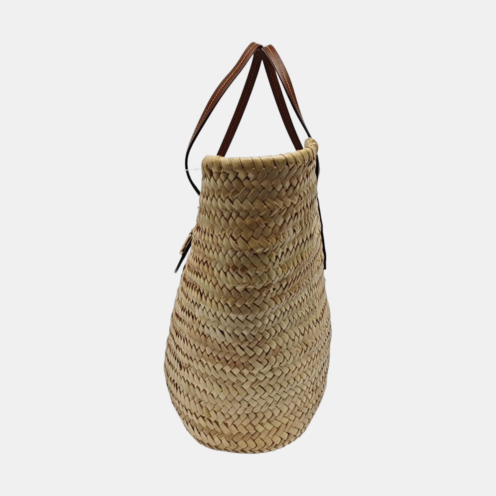 Special Material Shoulder Bag Beige