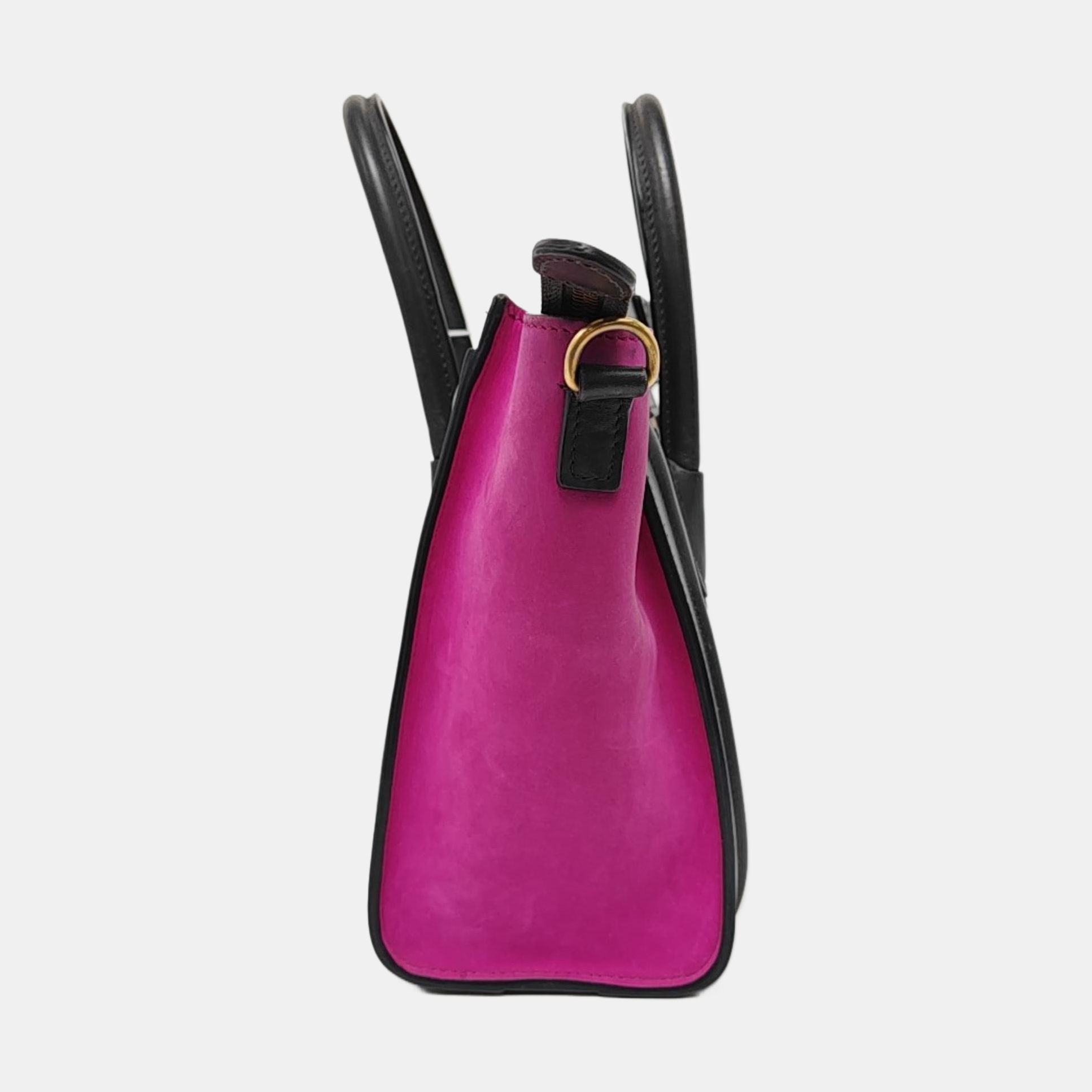 Authenticated pre-owned  LUGGAGE Nano Calfskin Multicolor - Tote Bag at Looply