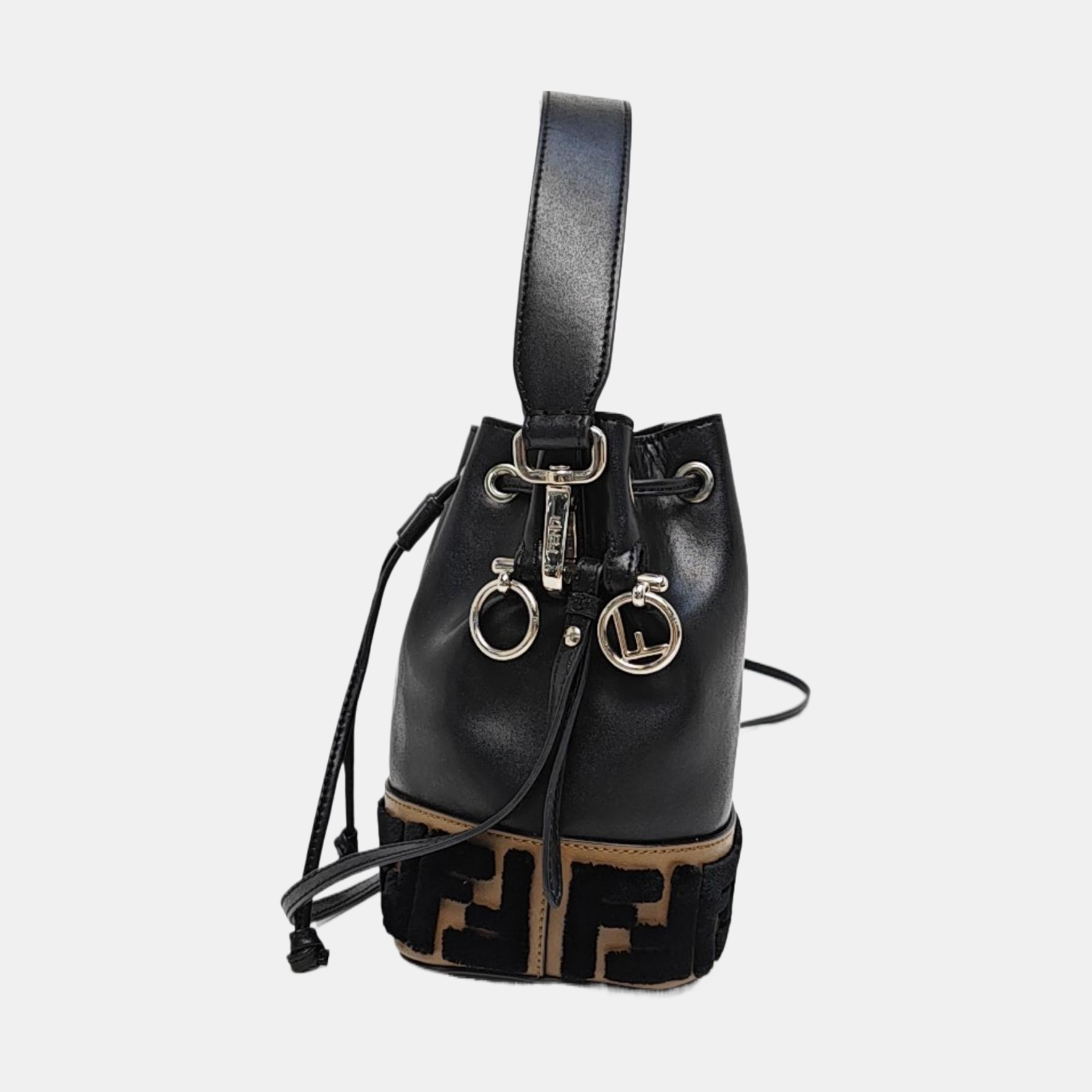 Mon Tresor Mini Calfskin Black
