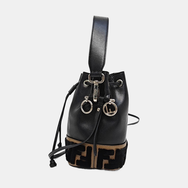 Mon Tresor Mini Calfskin Black