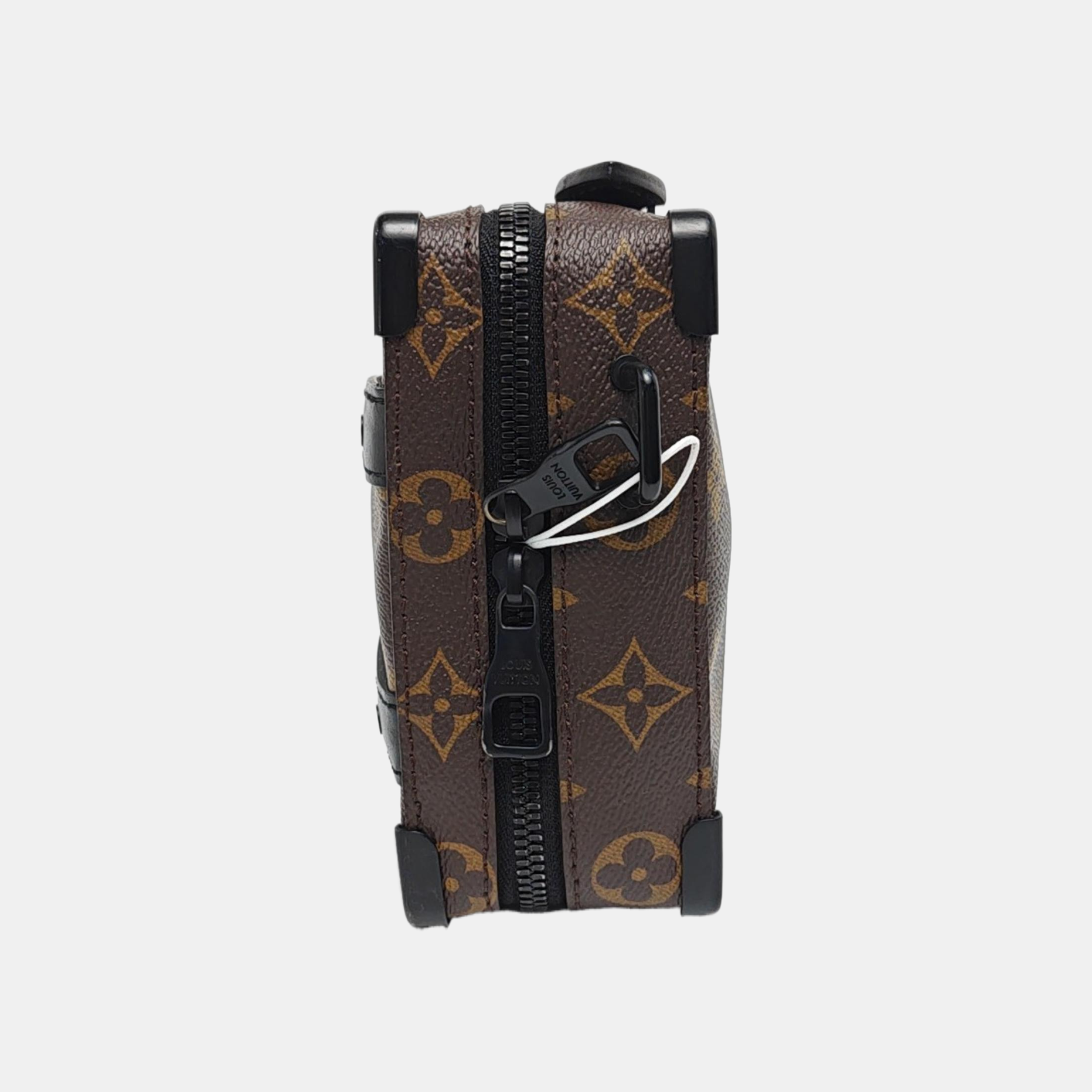 SOFT TRUNK Monogram Coated Canvas Brown