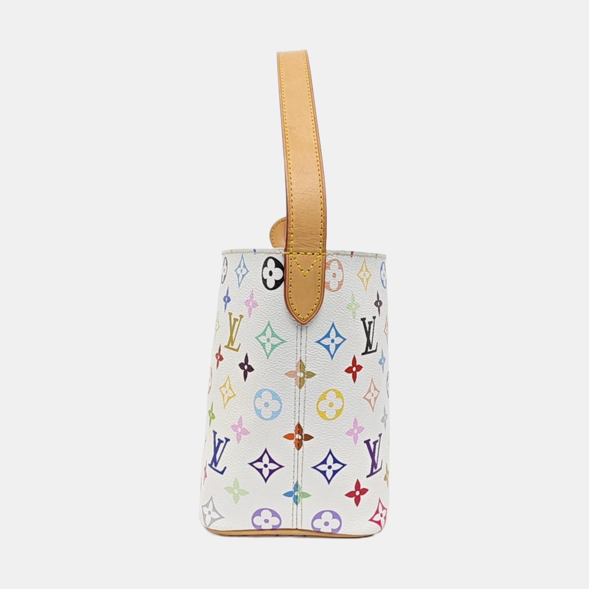 LV × TM ALL IN BB Monogram Coated Canvas White