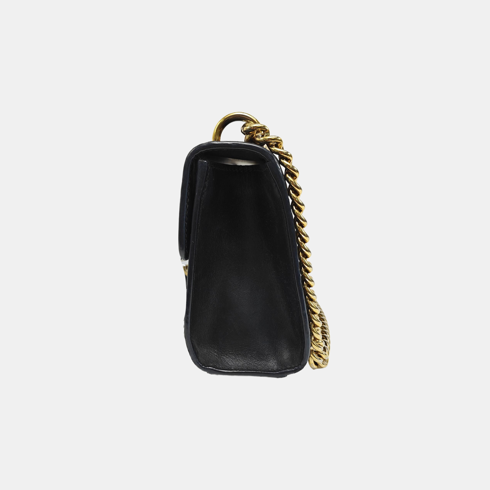 Padlock Small Monogram Calfskin Black