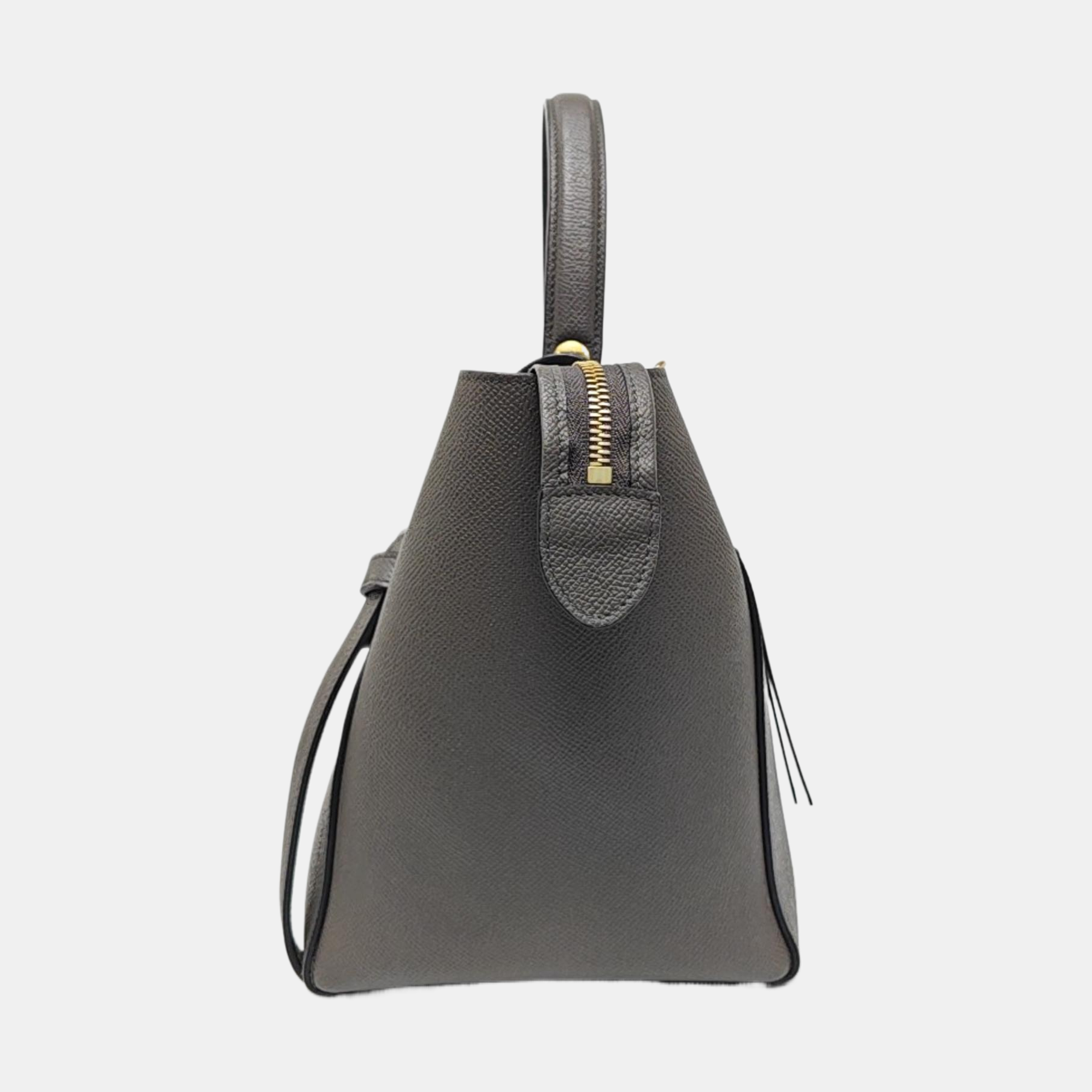 BELT Mini Calfskin Gray