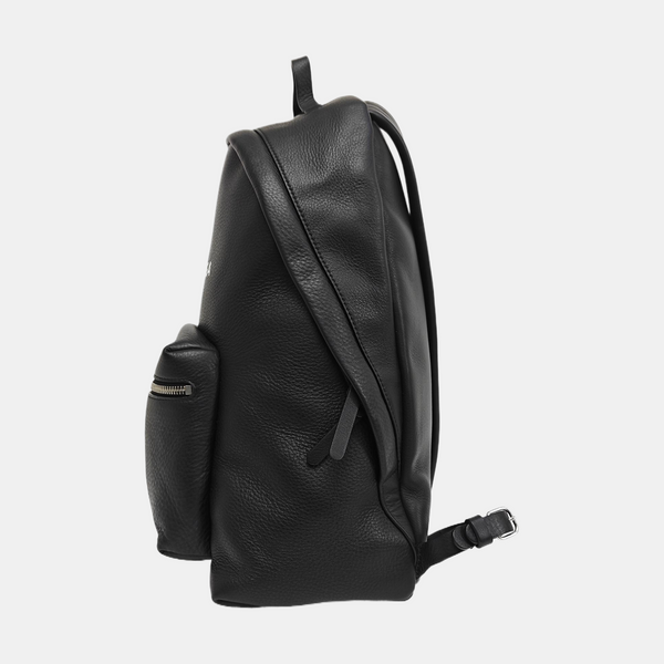 Calfskin Backpack Large Black