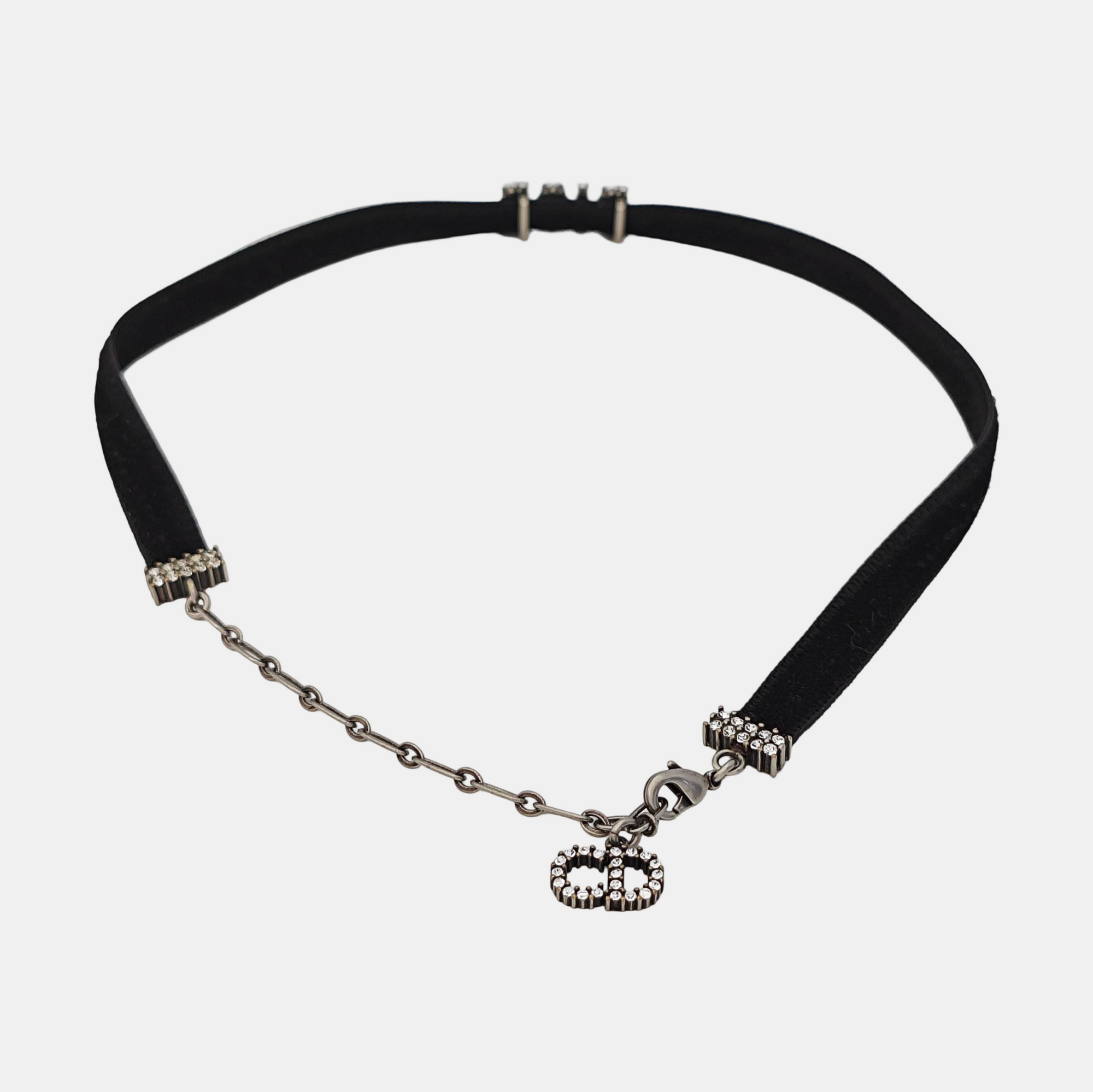 Dio(r)evolution Fabric Black Necklace