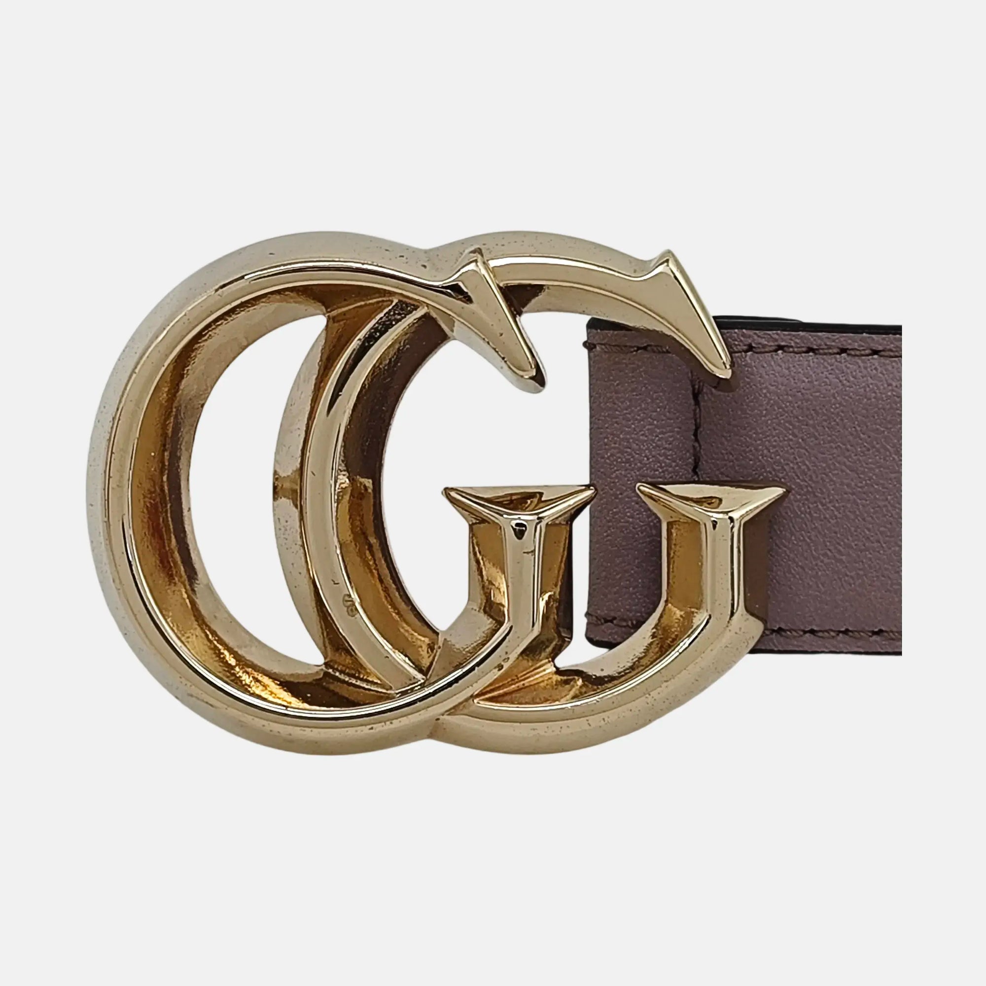 Leather Belt Purple