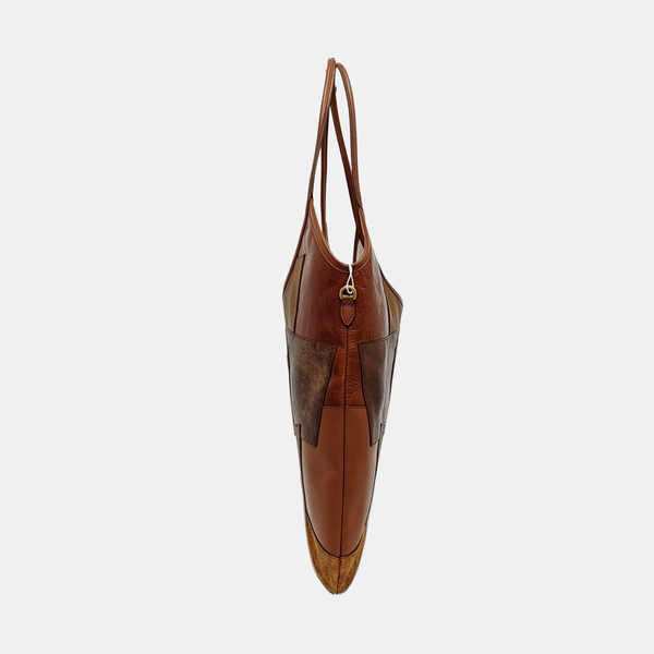 IVY Quilted Suede Brown