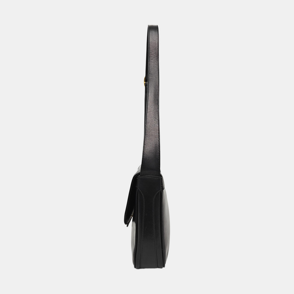 Calfskin Shoulder Bag Black