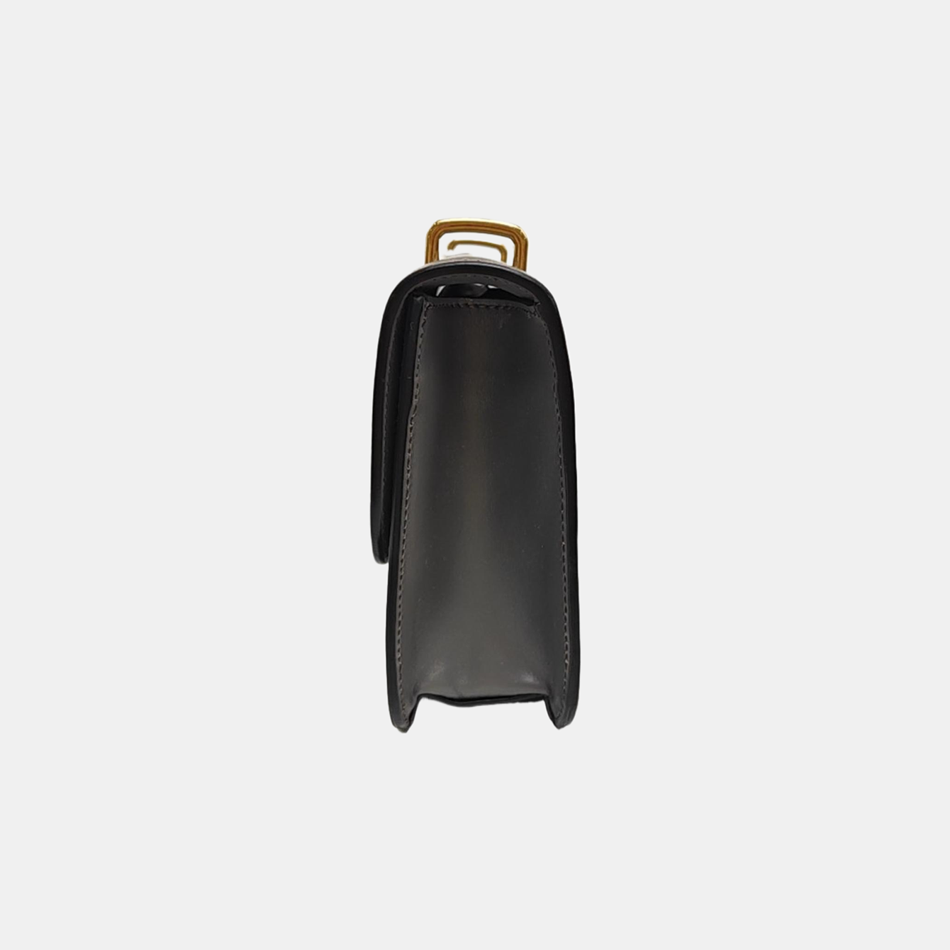 Calfskin Shoulder Bag Gray