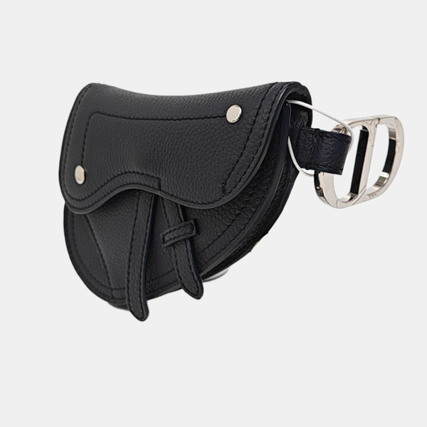 Saddle Mini Calfskin Blue